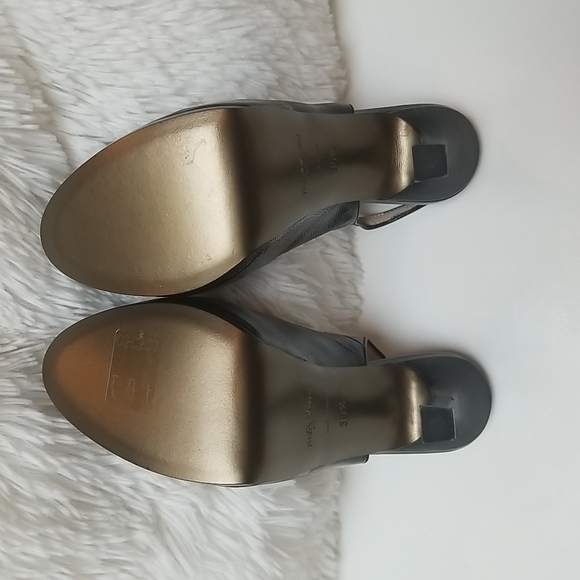 Yves Saint Laurent Black Slingbacks - Picture 5 of 6